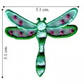 Dragonfly Style-3 Embroidered Iron On Patch