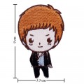 TVXQ Mirotic Cartoon Chang Min Embroidered Iron On Patch