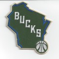 Milwaukee Bucks Style-3 Embroidered Iron On Patch
