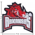 Arkansas Razorbacks Style-1 Embroidered Iron On Patch