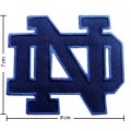 Notre Dame Fighting Irish Style-1 Embroidered Iron On Patch