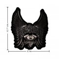 Harley Davidson Engine Wings Embroidered Iron On Patch