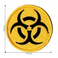 Biohazard Sign Style-4 Embroidered Iron On Patch