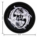 Double Shark Style-1 Embroidered Iron On Patch