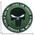 The Punisher Movie Style-2 Embroidered Iron On Patch
