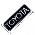 Toyota Motors Style-1 Embroidered Iron On Patch