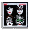 Kiss Music Band Style-2 Embroidered Iron On Patch