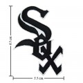 Chicago White Sox Style-1 Embroidered Iron On Patch