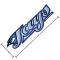 Toronto Blue Jays Style-1 Embroidered Iron On Patch