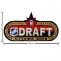 NHL Draft 2007-2008 Embroidered Iron On Patch