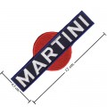 Martini Racing Style-3 Embroidered Iron On Patch