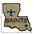 New Orleans Saints Style-2 Embroidered Iron On Patch