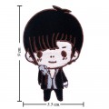 TVXQ Mirotic Cartoon Yu Chul Embroidered Iron On Patch