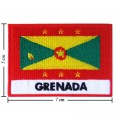 Grenada Nation Flag Style-2 Embroidered Iron On Patch