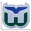 Hartford Whalers The Past Style-1 Embroidered Iron On Patch
