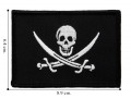 Pirate Sign Flag Style-3 Embroidered Iron On Patch