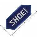 Shoei Helmets Style-5 Embroidered Iron On Patch