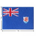 Anguilla Nation Flag Style-1 Embroidered Iron On Patch