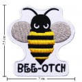 Transformer Bumble Bee Otch Embroidered Iron On Patch