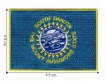 South Dakota State Flag Embroidered Iron On Patch