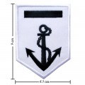 US Army Stripe Style-14 Embroidered Iron On Patch