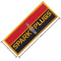Spark Plugs Style-1 Embroidered Iron On Patch