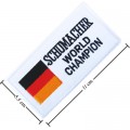 Schumacher World Champion Style-1 Embroidered Iron On Patch