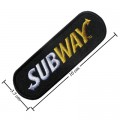 Subway Style-1 Embroidered Iron On Patch