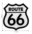 Route-66 Sign Style-2 Embroidered Iron On Patch