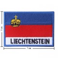 Liechtenstein Nation Flag Style-2 Embroidered Iron On Patch