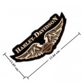 Harley Davidson Wings Patch Embroidered Iron On Patch