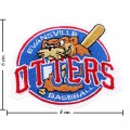 Evansville Otters Style-1 Embroidered Iron On Patch