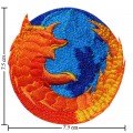 Firefox Web Browser Style-1 Embroidered Iron On Patch