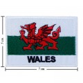 Wales Nation Flag Style-2 Embroidered Iron On Patch