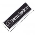 Mercedes Benz Style-1 Embroidered Iron On Patch