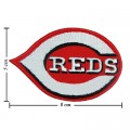 Cincinnati Red Style-1 Embroidered Iron On Patch