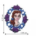 Disney Belle Embroidered Iron On Patch