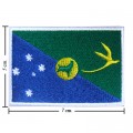 Christmas Island Nation Flag Style-1 Embroidered Iron On Patch