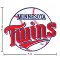 Minnesota Twins Style-1 Embroidered Iron On Patch