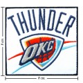 Oklahoma City Thunder Style-1 Embroidered Iron On Patch
