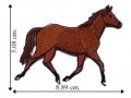 Horse Cowboy Style-4 Embroidered Iron On Patch