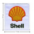 Shell Oil Style-1 Embroidered Iron On Patch