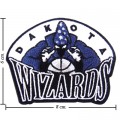 Dakota Wizards Style-1 Embroidered Iron On Patch