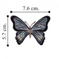 Butterfly Style-16 Embroidered Iron On Patch
