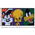 Looney Tunes Rome, Tweety, Daffy Duck Embroidered Iron On Patch
