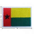 Guinea Bissau Nation Flag Style-1 Embroidered Iron On Patch