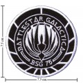 Battlestar Galactica Style-1 Embroidered Iron On Patch