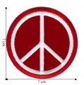 Peace Symbol Style-1 Embroidered Iron On Patch