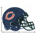 Chicago Bears Helmet Style-1 Embroidered Iron On Patch