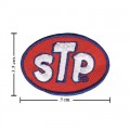 STP Oil Style-1 Embroidered Iron On Patch